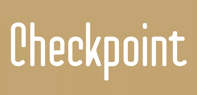 Пример шрифта Checkpoint